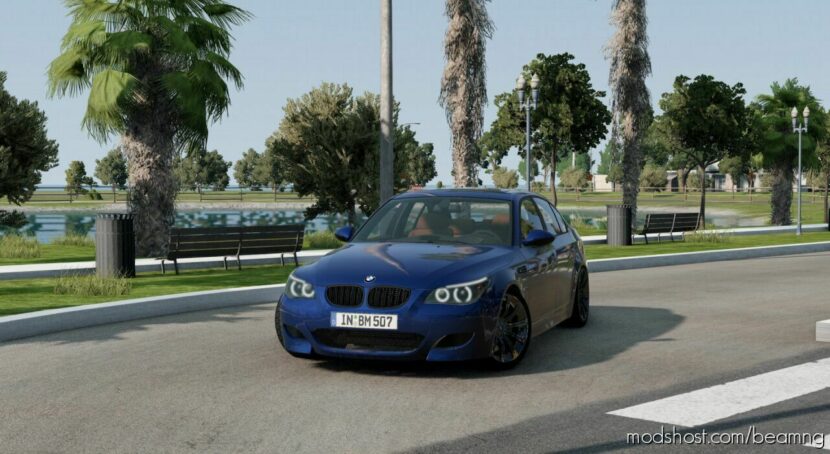 BeamNG BMW Car Mod: 5 Series E60 Full Revamp 0.29 (Featured)