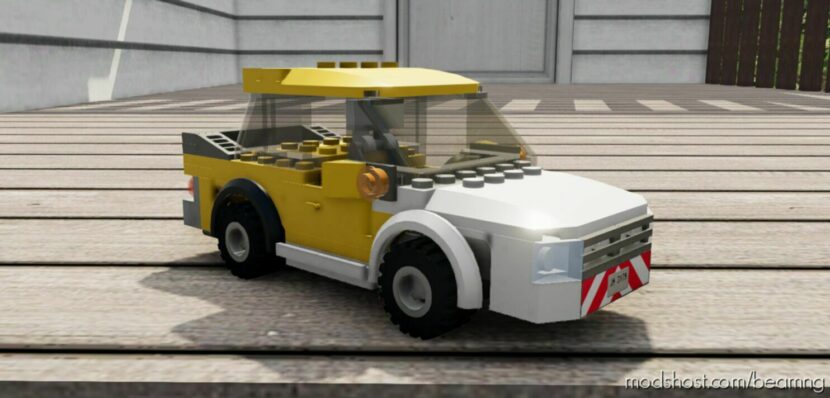 BeamNG Mod: Lego Brick CAR 0.29 (Featured)