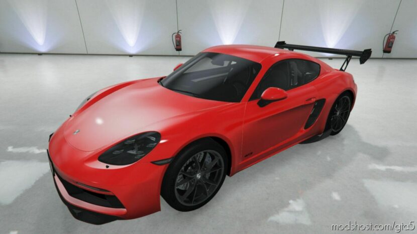 GTA 5 Porsche Vehicle Mod: 718 Cayman GTS (Featured)