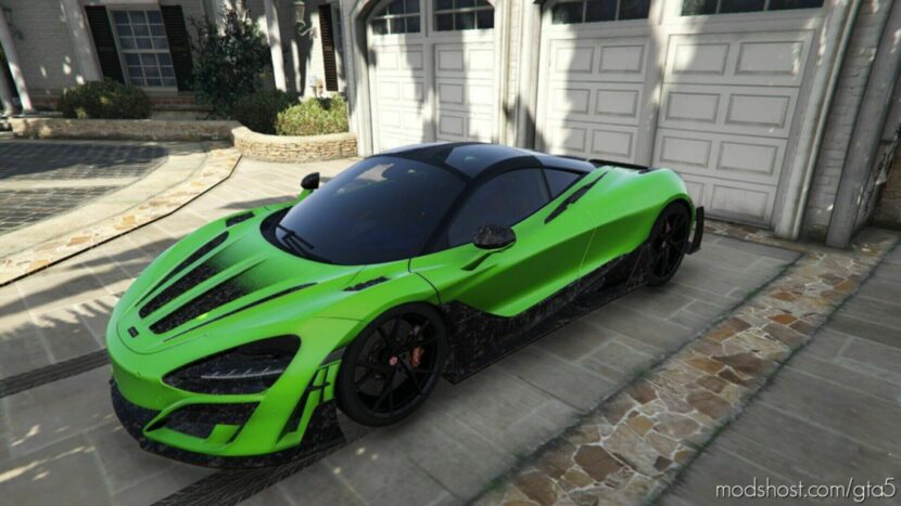 GTA 5 McLaren Vehicle Mod: 720S Mansory First Edition (Featured)