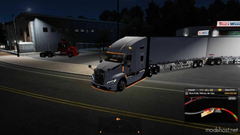 ATS Kenworth Truck Mod: T680 Next GEN 1.48 (Featured)