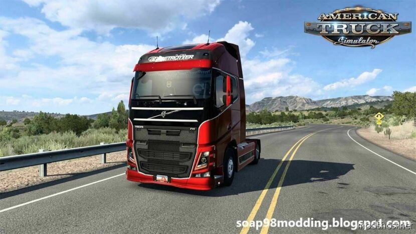 ATS Volvo Truck Mod: FH16 2012 By Soap98 V1.3.1 1.48 (Featured)