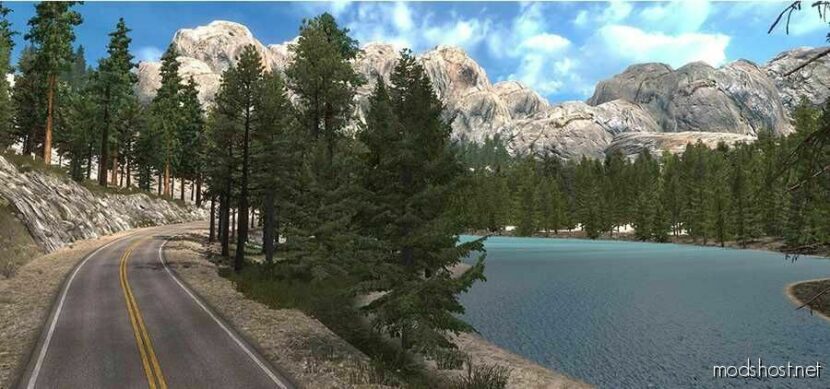 ATS Map Mod: Sierra Nevada V2.5.8 1.48 (Featured)