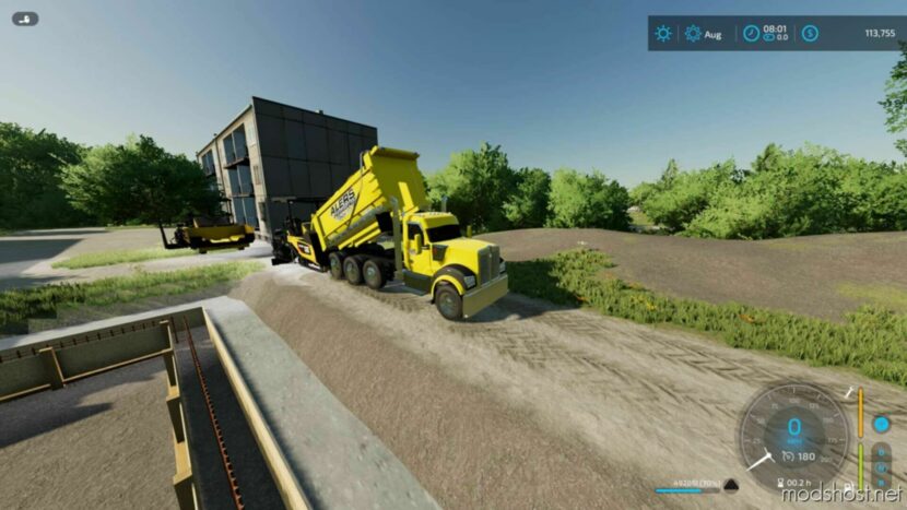 FS22 Kenworth Mod: Alers Hauling Kenworth W990 Dump Truck V3.0 (Featured)