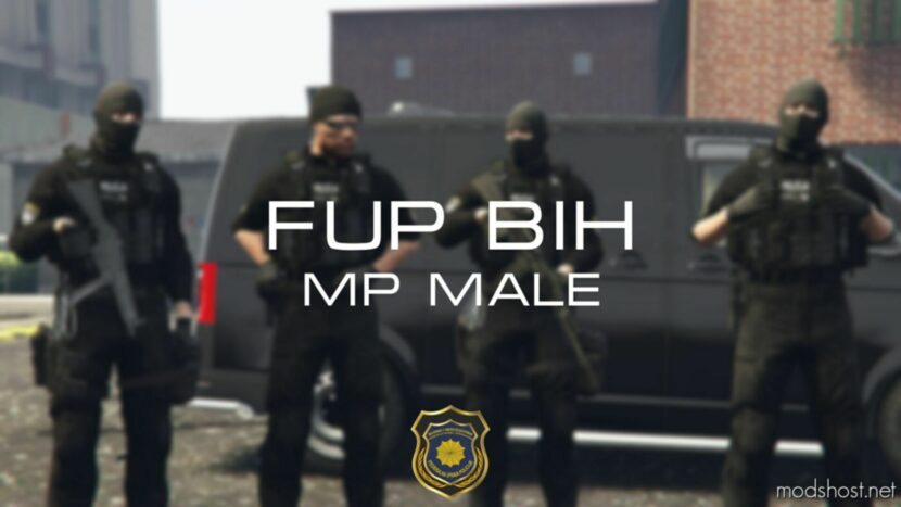 GTA 5 Player Mod: FUP BIH Policija MP Male (Featured)