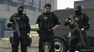 GTA 5 Player Mod: FUP BIH Policija MP Male (Image #2)