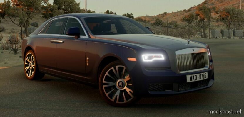 BeamNG Rolls-Royce Car Mod: Rolls Royce Ghost T8 V2 (Featured)