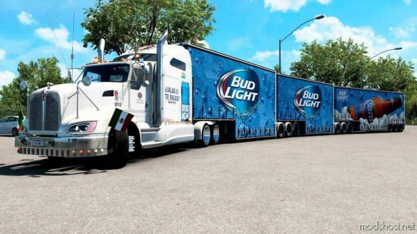 ATS Mod: BUD Light Skin Pack Mexicano (Featured)