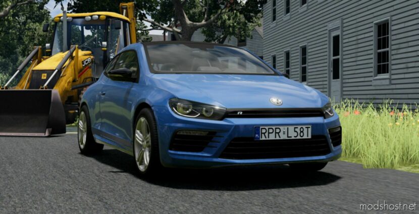 BeamNG Volkswagen Car Mod: Scirocco 2008-2017 0.29 (Featured)