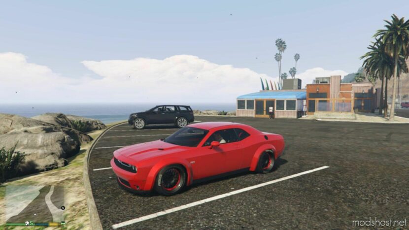 GTA 5 Dodge Vehicle Mod: Challenger R/T 2015 (Featured)