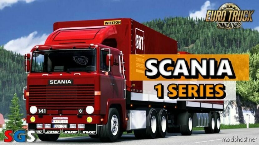 ETS2 Scania Truck Mod: 1 Series + Tandem Trailer V2.3 (Featured)