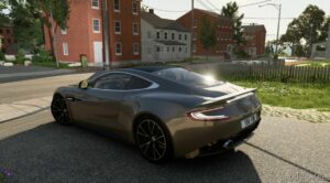 BeamNG Aston Martin Car Mod: Vaniquish 0.29 (Image #2)