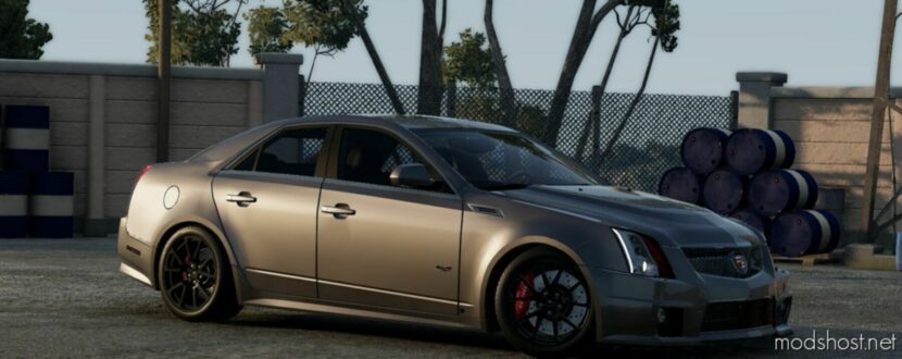 BeamNG Cadillac Car Mod: CTS 0.29 (Featured)