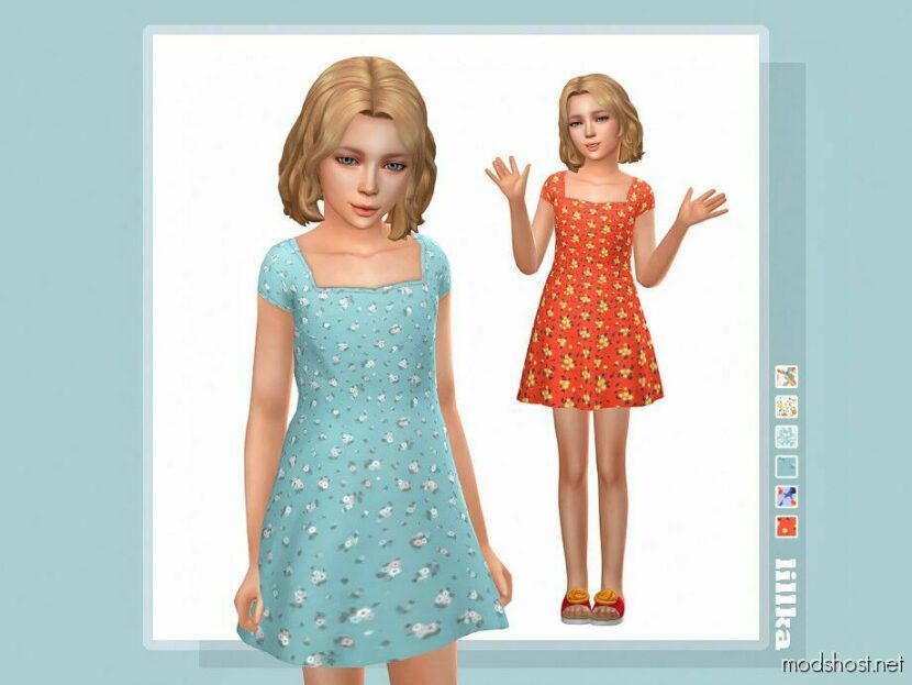 Sims 4 Everyday Clothes Mod: Buena Dress (Featured)