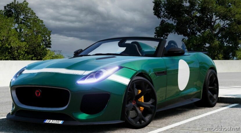 BeamNG Jaguar Car Mod: F-Type Project 7 Release 0.29 (Featured)