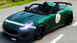 BeamNG Jaguar Car Mod: F-Type Project 7 Release 0.29 (Image #2)