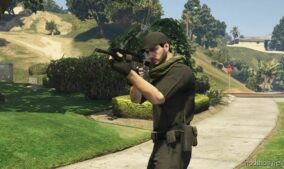 GTA 5 Player Mod: Combat Scarf For MP Male (Image #2)