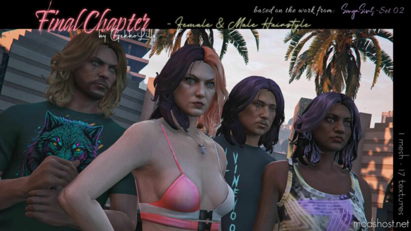 GTA 5 Player Mod: Final Chapter – Hair For MP Female & MP Male (Featured)