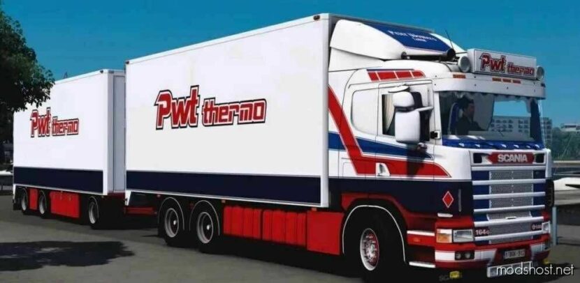 ETS2 Scania Truck Mod: PWT 164 + Trailer (Featured)