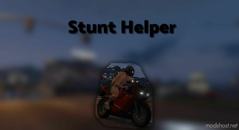 GTA 5 Script Mod: Stunt Helper (Featured)