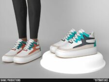 Sims 4 Female Shoes Mod: Sneakers (Female) – S072308 (Featured)