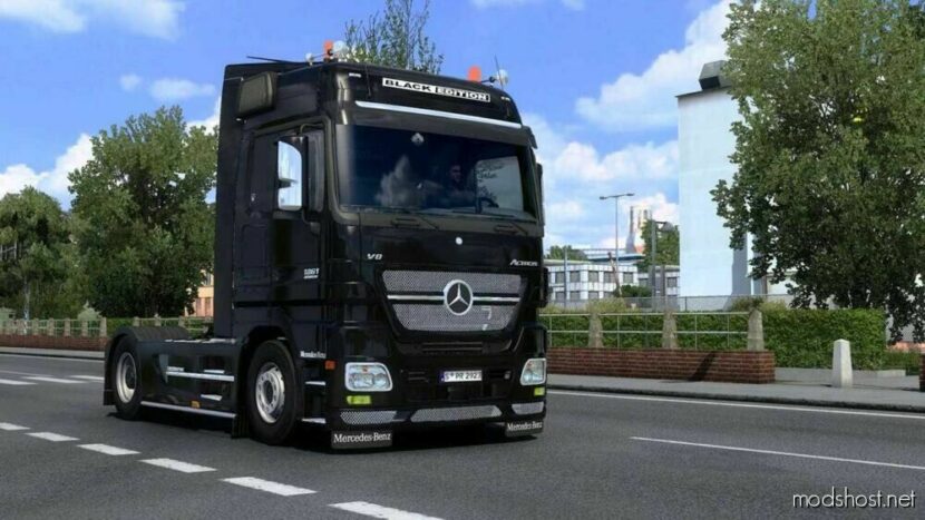 ETS2 Mercedes-Benz Truck Mod: Mercedes Benz Actros MP2 V1.6.2 1.48 (Featured)