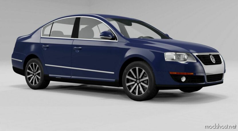 BeamNG Volkswagen Car Mod: Passat B6 0.29 (Featured)