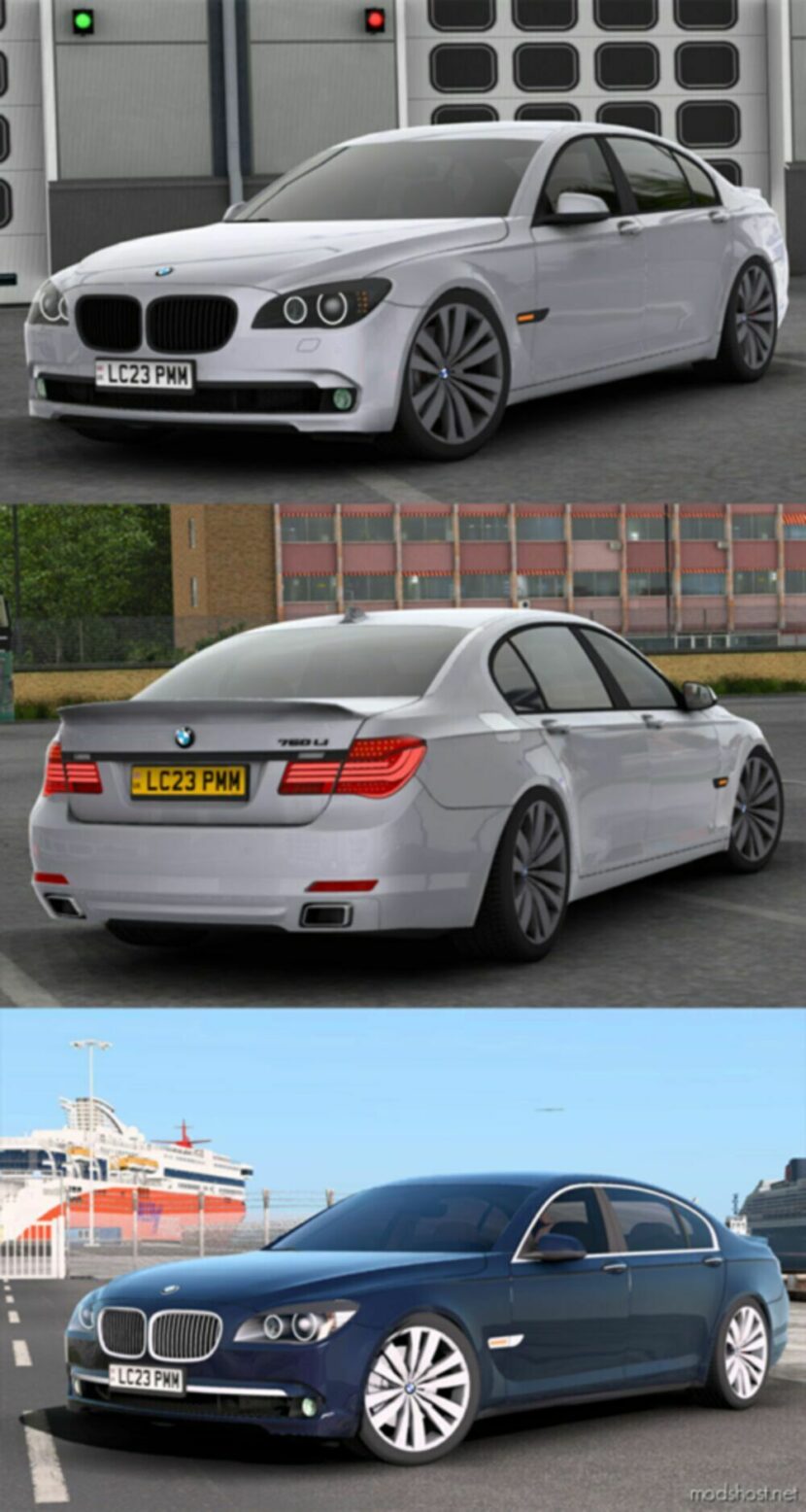 ETS2 BMW Car Mod: 7-Series F02 2011 1.48 (Featured)