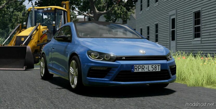 BeamNG Volkswagen Car Mod: Scirocco 2008-2017 V1.2 0.29 (Featured)