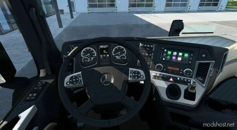 ETS2 Mercedes-Benz Interior Mod: Actros Plus MP4 Cabin Overhaul V1.1.9 Hotfix 1.48 (Featured)