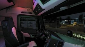 ETS2 Mercedes-Benz Interior Mod: Actros Plus MP4 Cabin Overhaul V1.1.9 Hotfix 1.48 (Image #2)