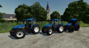 BeamNG Tractor Mod: NEW Holland TS Series V1.2.0.0 (Featured)