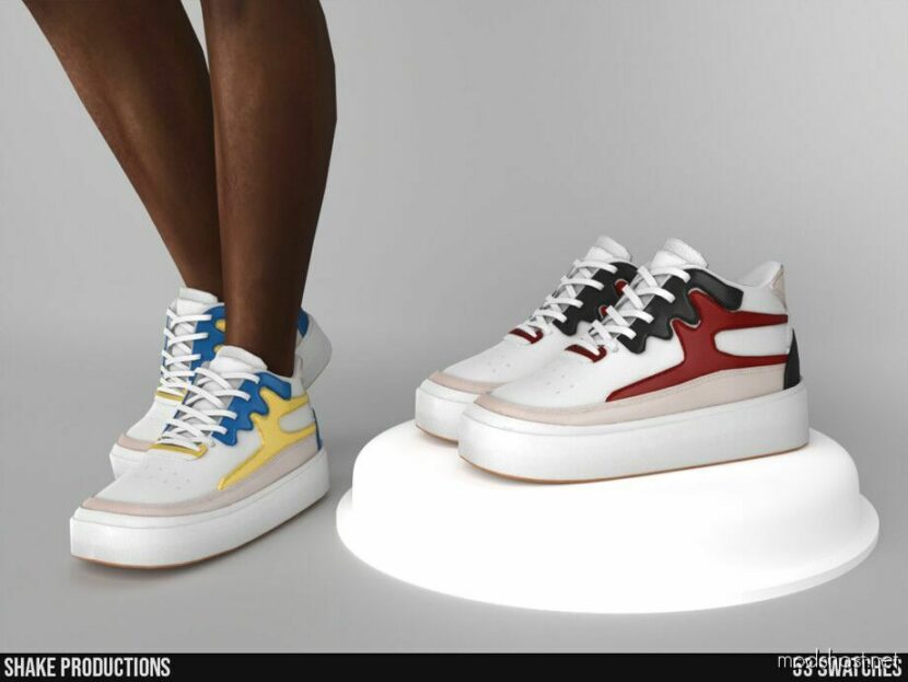 Sims 4 Male Shoes Mod: Sneakers (Male) – S072309 (Featured)