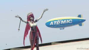 GTA 5 Player Mod: Rosaria From Genshin Impact | Add-On | Replace V1.0 Fixed (Kinda) (Image #5)