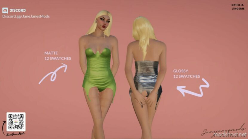 GTA 5 Player Mod: Ophelia Lingerie For MP Female (Featured)