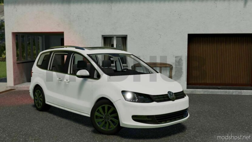 FS22 Volkswagen Car Mod: Sharan 2016 V1.1 (Featured)