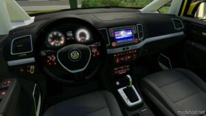 FS22 Volkswagen Car Mod: Sharan 2016 V1.1 (Image #2)