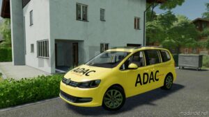 FS22 Volkswagen Car Mod: Sharan 2016 V1.1 (Image #4)