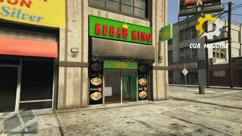 GTA 5 Map Mod: MLO Kebab King Add-On SP | Alt:v | Fivem (Featured)