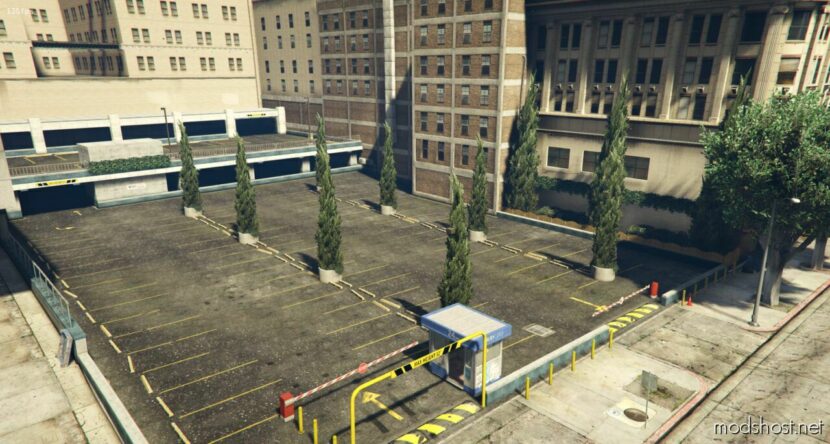 GTA 5 Mod: Detailed Legion Square Parking LOT (Ymap) (Featured)