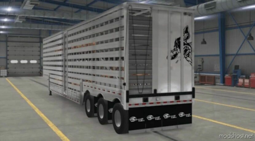 ATS Mod: Barrett Live Stock Trailer V1.7 (Featured)