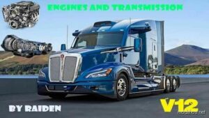 ATS Transmissions Part Mod: Engines And Transmissions Pack V12 1.48 (Featured)