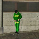 GTA 5 Player Mod: Rehab Never Love Again Sweatpants & Hoodie For MP Male (Image #3)