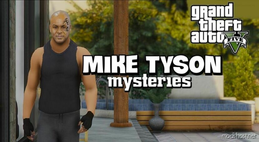 GTA 5 Player Mod: Mike Tyson Add-On PED (Featured)