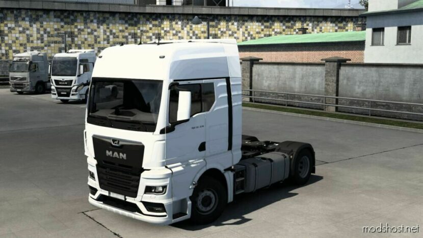 ETS2 MAN Truck Mod: TGX 2020 – Chassis With 1420 Liters Fuel Tanks (2X 710 Liters) V:1.1 11.08.2023 (Featured)