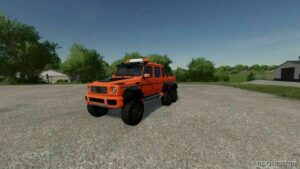 FS22 Car Mod: Brabus B63S-700 6×6 Kommunal (Image #4)