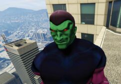 GTA 5 Player Mod: Super Skrull Deluxe Addon PED (Image #3)