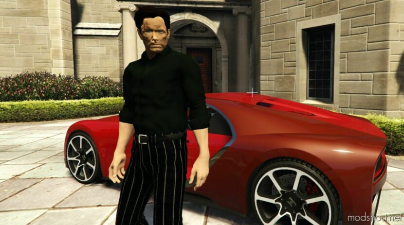 GTA 5 Player Mod: Bruce Wayne Addon PED (Featured)