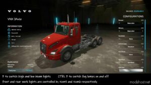 FS22 Volvo Truck Mod: VNX (Image #8)