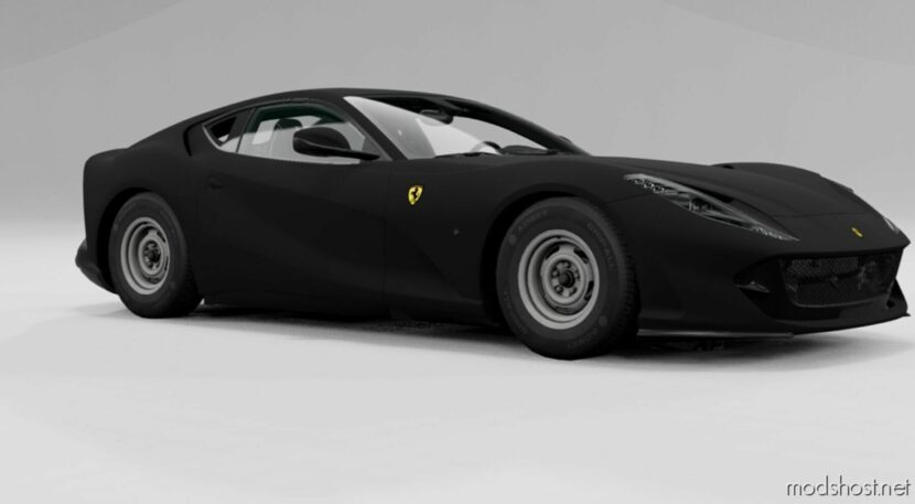 BeamNG Ferrari Car Mod: 812 Superfast Remastered 0.29 (Featured)